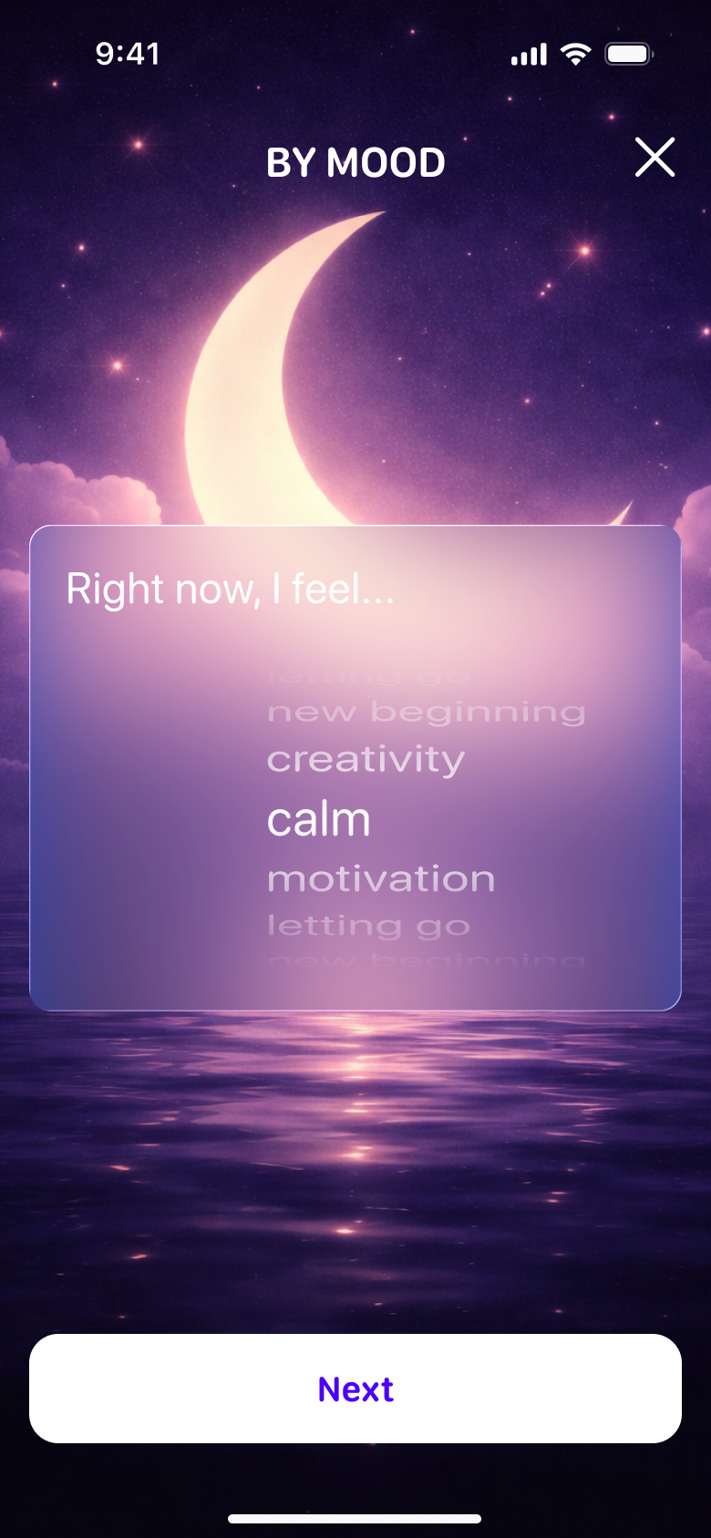 One Wind — evening reflection